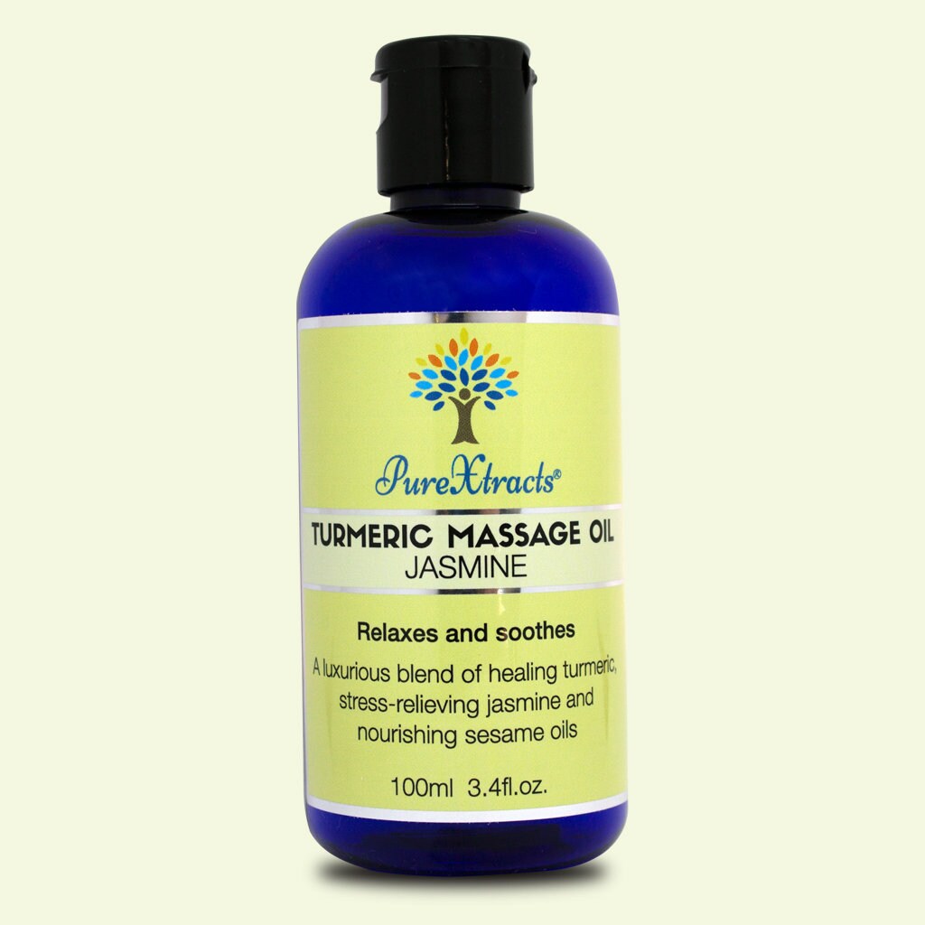 TURMERIC Massage Oil With Jasmine Arthritis Aches & Pains Etsy