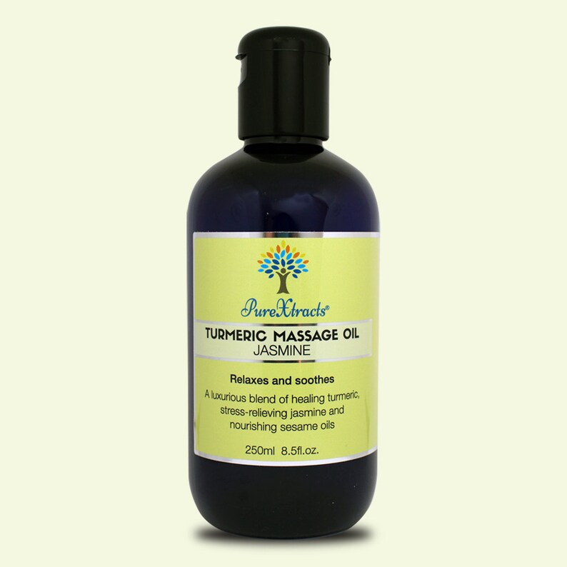 TURMERIC Massage Oil With Jasmine Arthritis Aches & Pains Etsy