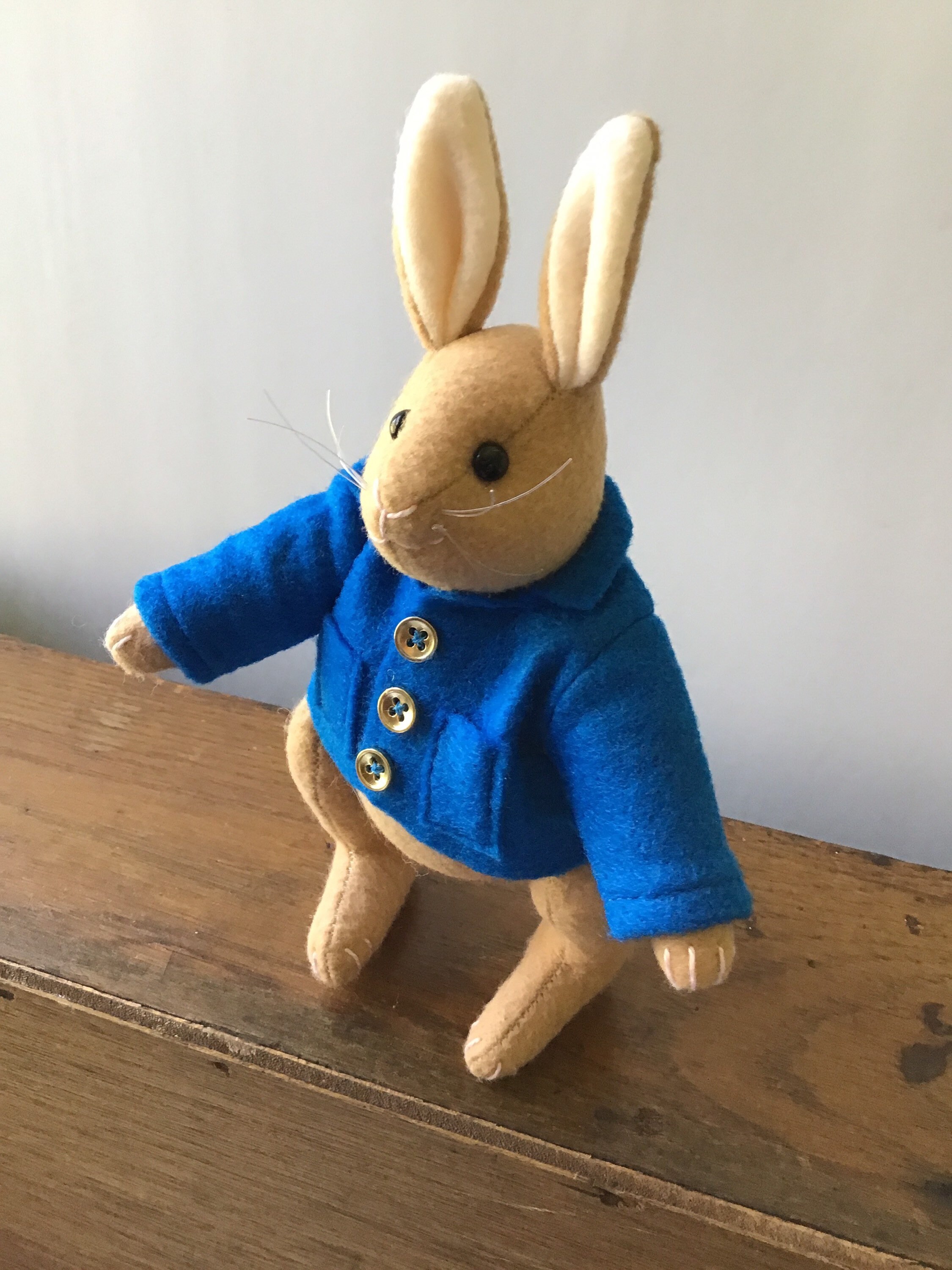 Peter felt Rabbit Collectable rabbit Baby room decor Etsy