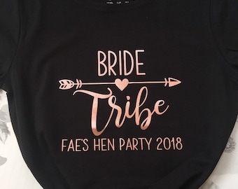 Details about   Personalized Iron On Transfer T Shirt Sparkle Rainbow Hen Do Party Custom 7728 