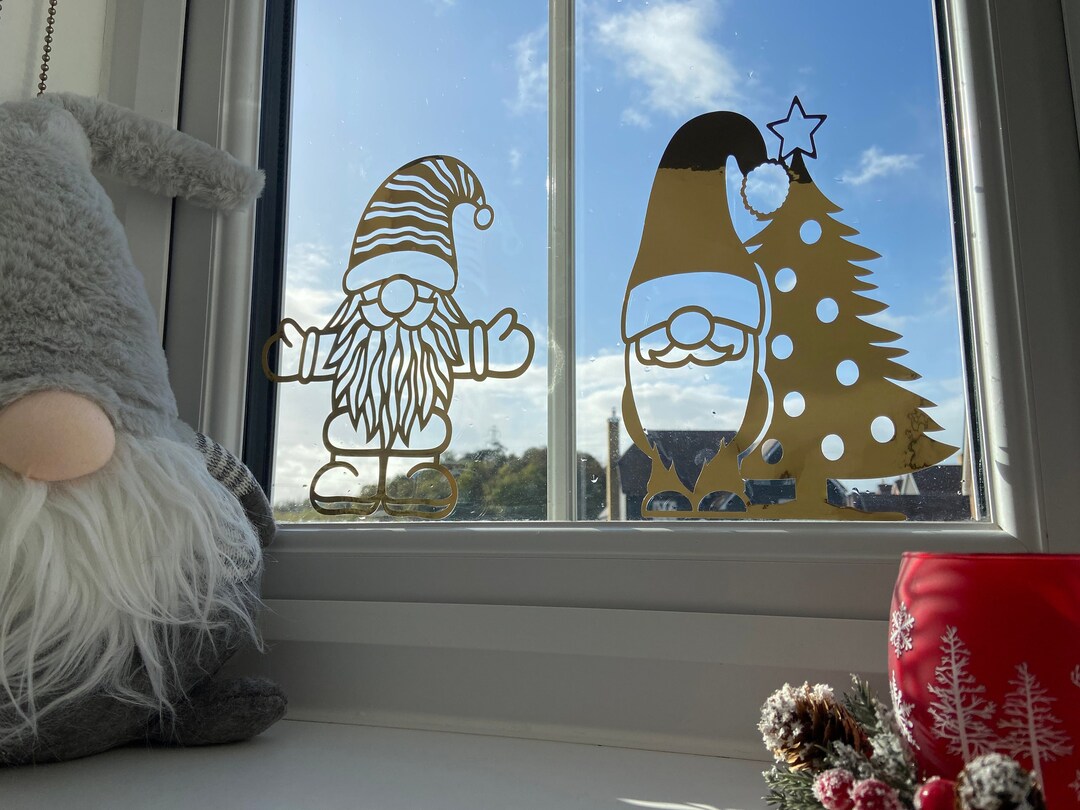 Christmas Gonk Window Decoration Christmas Gonks Christmas - Etsy