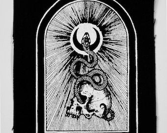 Ascension - screen printed patch