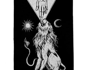 Strength - screen printed patch