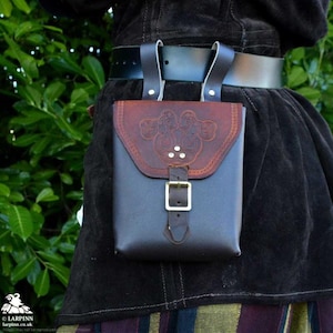 Corym Locko A6 Leather Pouch - Brown