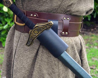 Asher Basic Scabbard - LARP Sword Sheath - LARP Weapon Holster