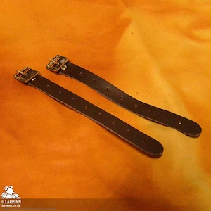 Extender Straps - Brown - Larp, Cosplay, Costume, Leather Work