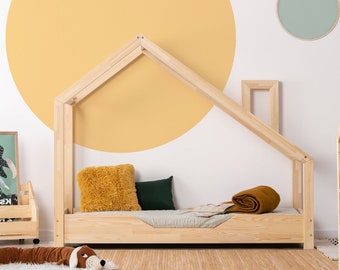 Single bed for kids - TALO L7 - Natural or painted