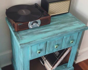 Antique Style cabinet- makes a great record player/record display