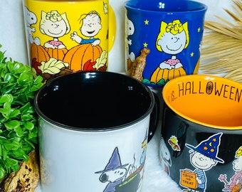 Peanuts SNOOPY "Snoopy Autumns" 20oz Home Ceramic Mug Collection