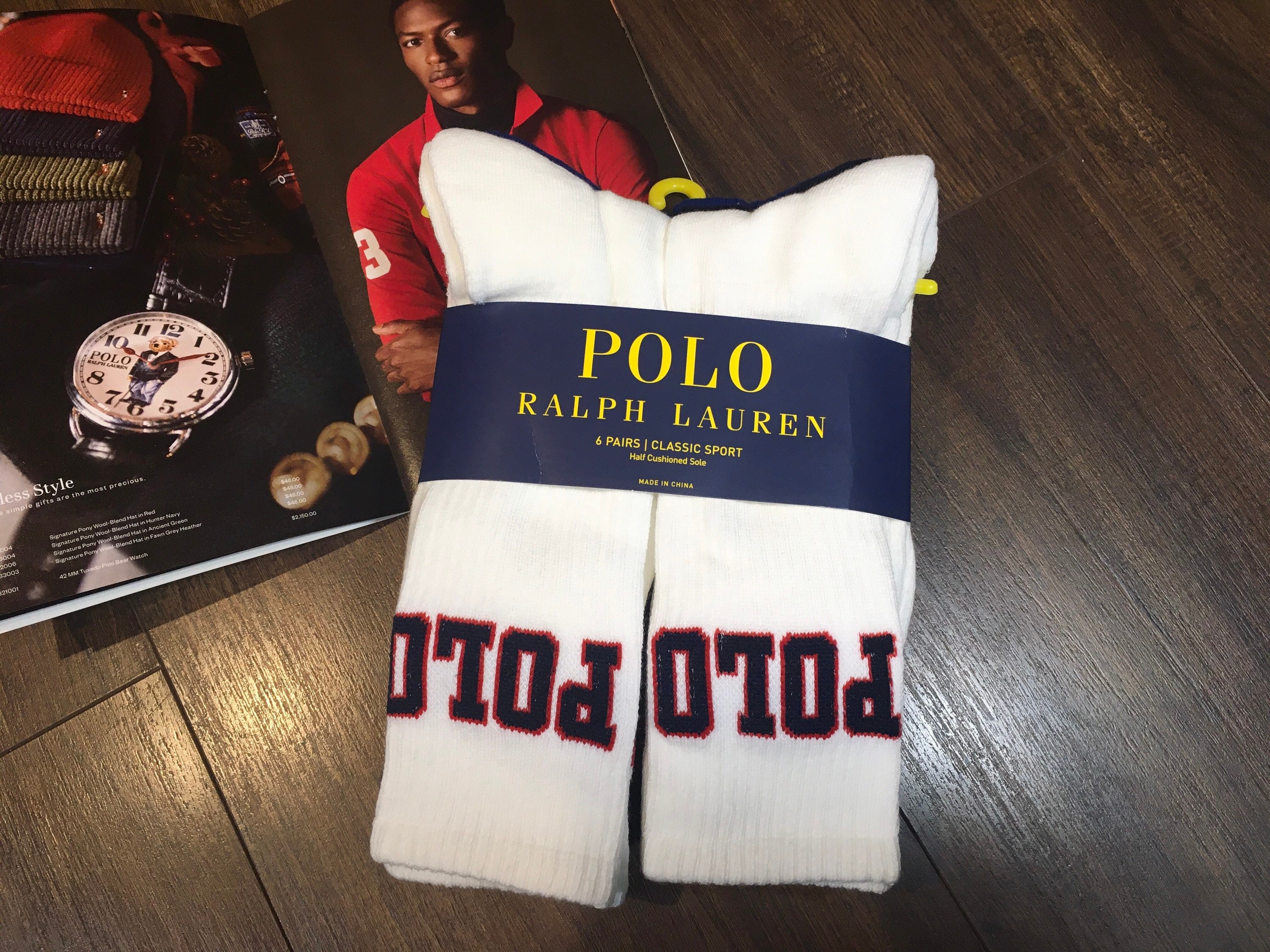 Mens Polo Ralph Lauren Classic Sport Socks Etsy