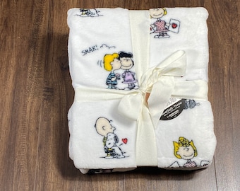 Snoopy Peanuts Valentine Throw Blanket, Perfect Valentine Smak.