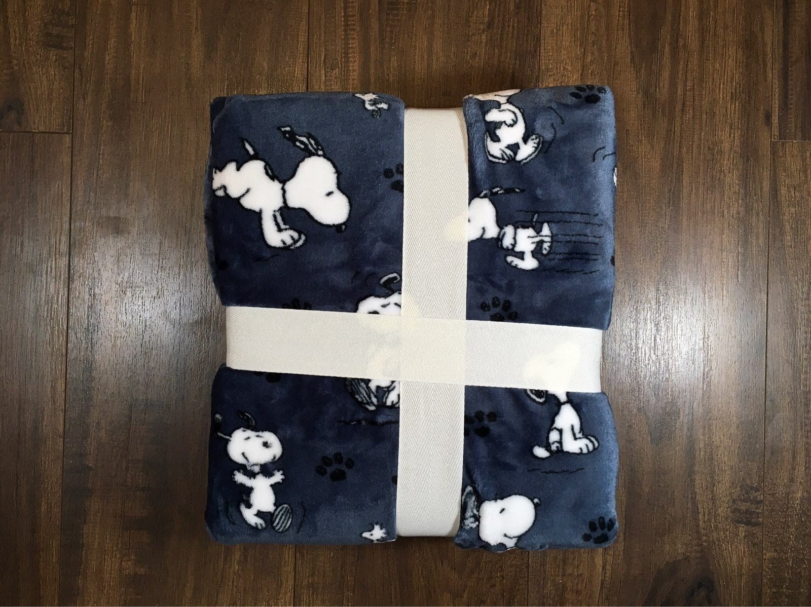 Berkshire Peanuts SNOOPY poses & Paws Soft Navy Etsy