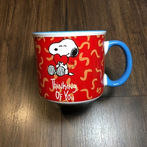 Peanuts Snoopy “Thinking of You” Mug Collection