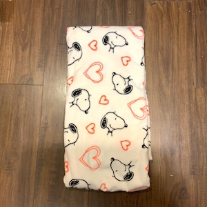 Berkshire Peanuts SNOOPY &quot;Heart Toss XOXO&quot; Collezione di coperte decorative morbide per la casa