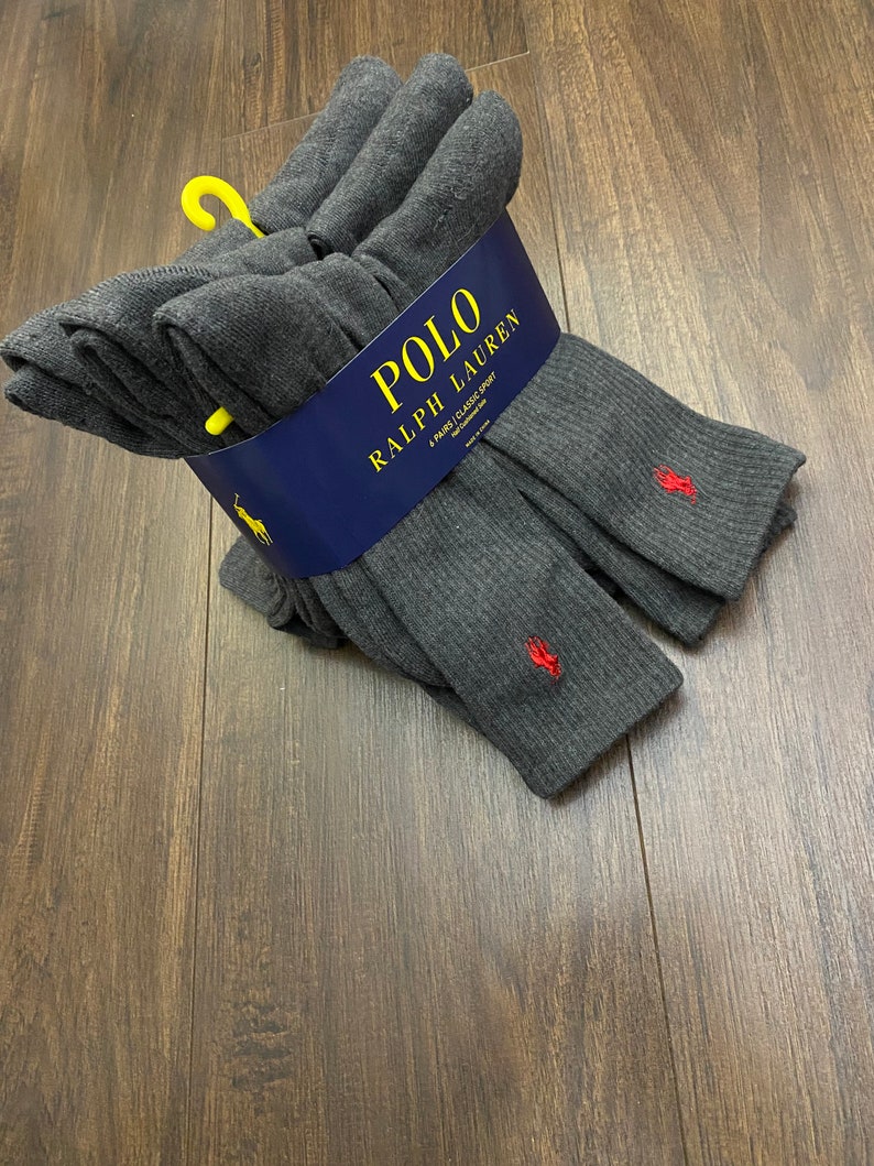 Men's Polo Ralph Lauren Crew Socks - Etsy