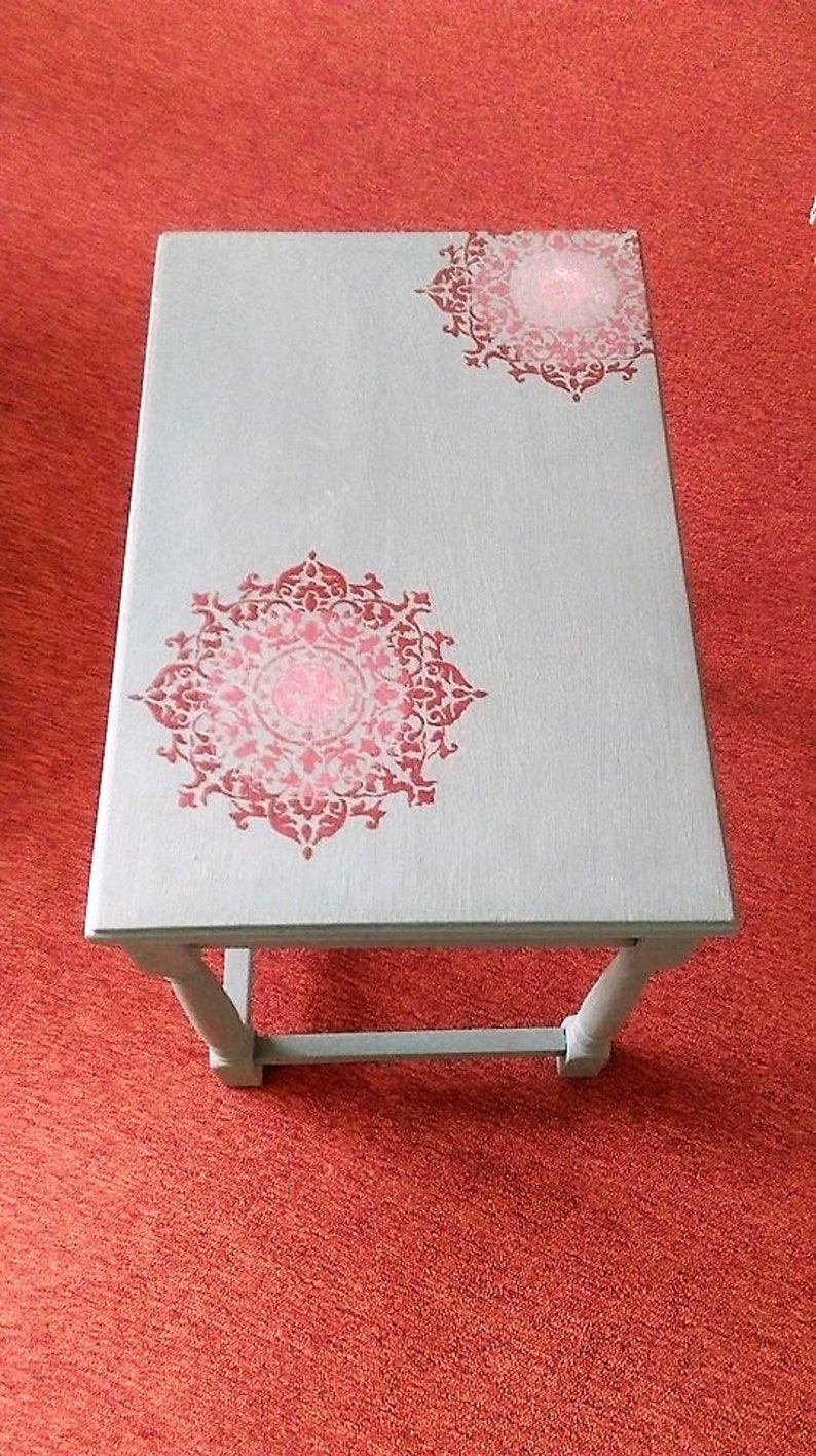 Mandala coffee tablesmall coffee tablevintage coffee | Etsy