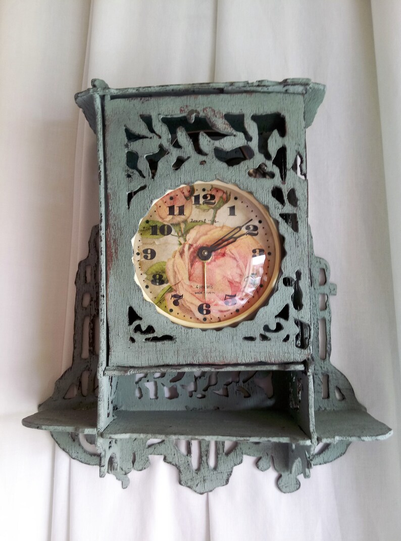 Ancient Clock, Alarm Clock in Box, Alarm Clock in Threaded Box, Clock