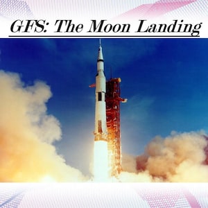 GFS Mondlandung Englisch PowerPoint -Präsentation: Modernes Design und logischer Aufbau