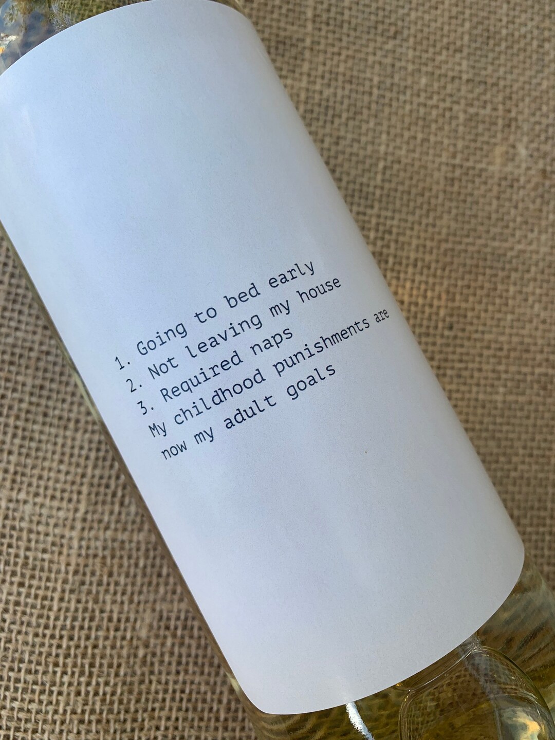 Wine Bottle Labels Wine Bottle Decals Custom Wine Label Etsy