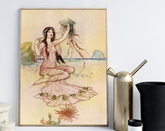 Warwick Goble Poster Wall Art For Home Decor