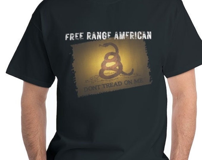 Free Range American - Don't Tread on Me Hanes Tee Shirt