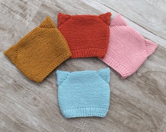 Chat Bebe Bonnet Etsy