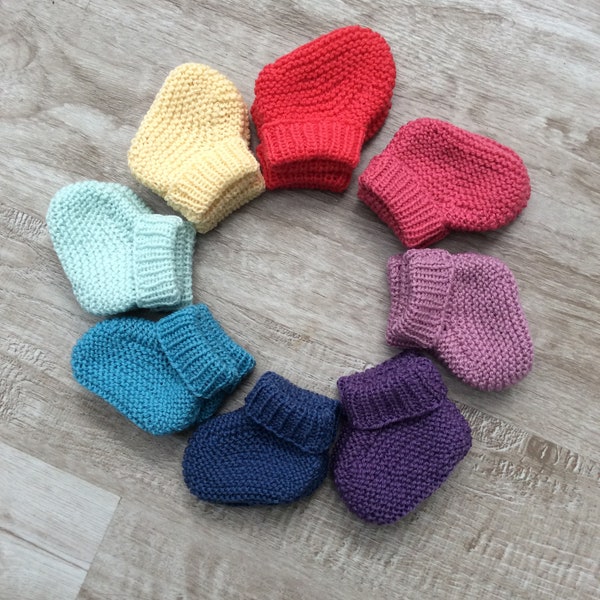 Pantofole per bambini, pantofole in pura lana (100% Merino), lavorate a mano, pantofole in lana