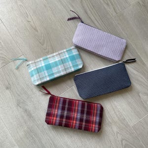 Trousse, trousse scolaire, trousse à crayons, trousse écolier, trousse de sac en coton imprimé