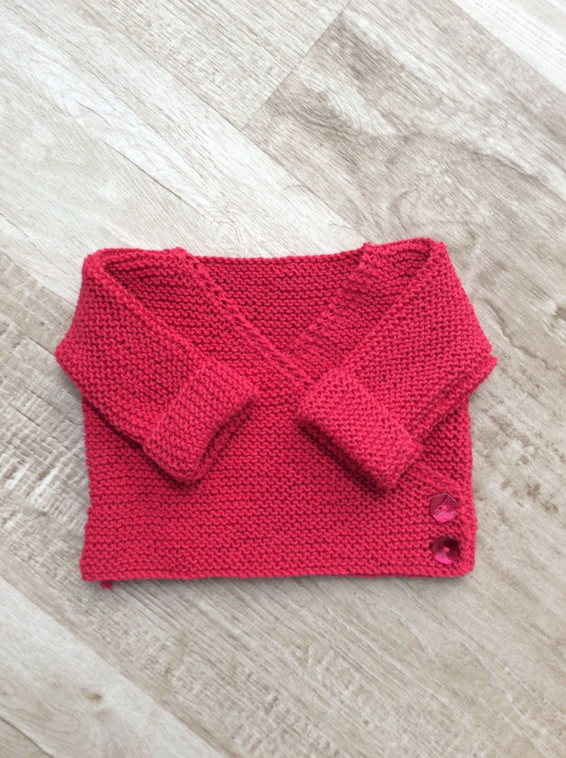 hand-knitted baby vest Baby armband cross armband 100/% cotton heart cover
