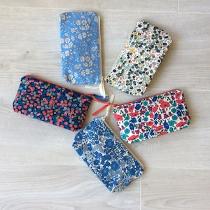Piccolo astuccio Liberty, trousse per il trucco, astuccio, piccolo astuccio