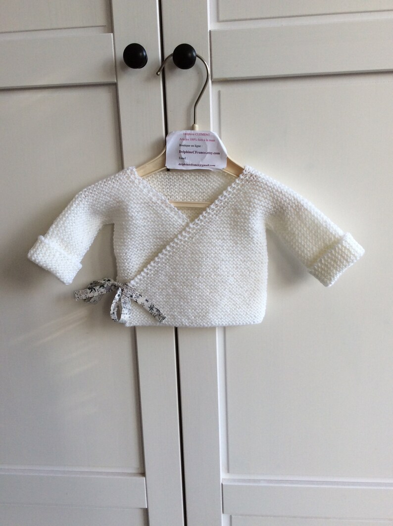Ensemble bébé tenue naissance bébé pure laine 100% - Etsy France