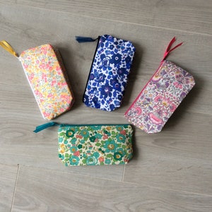 Astuccio Liberty piccolo, borsa per il trucco, kit borsa, astuccio piccolo