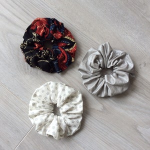 Coletero, conjunto de 3, accesorio para el cabello, coletero para niña, coletero de tela