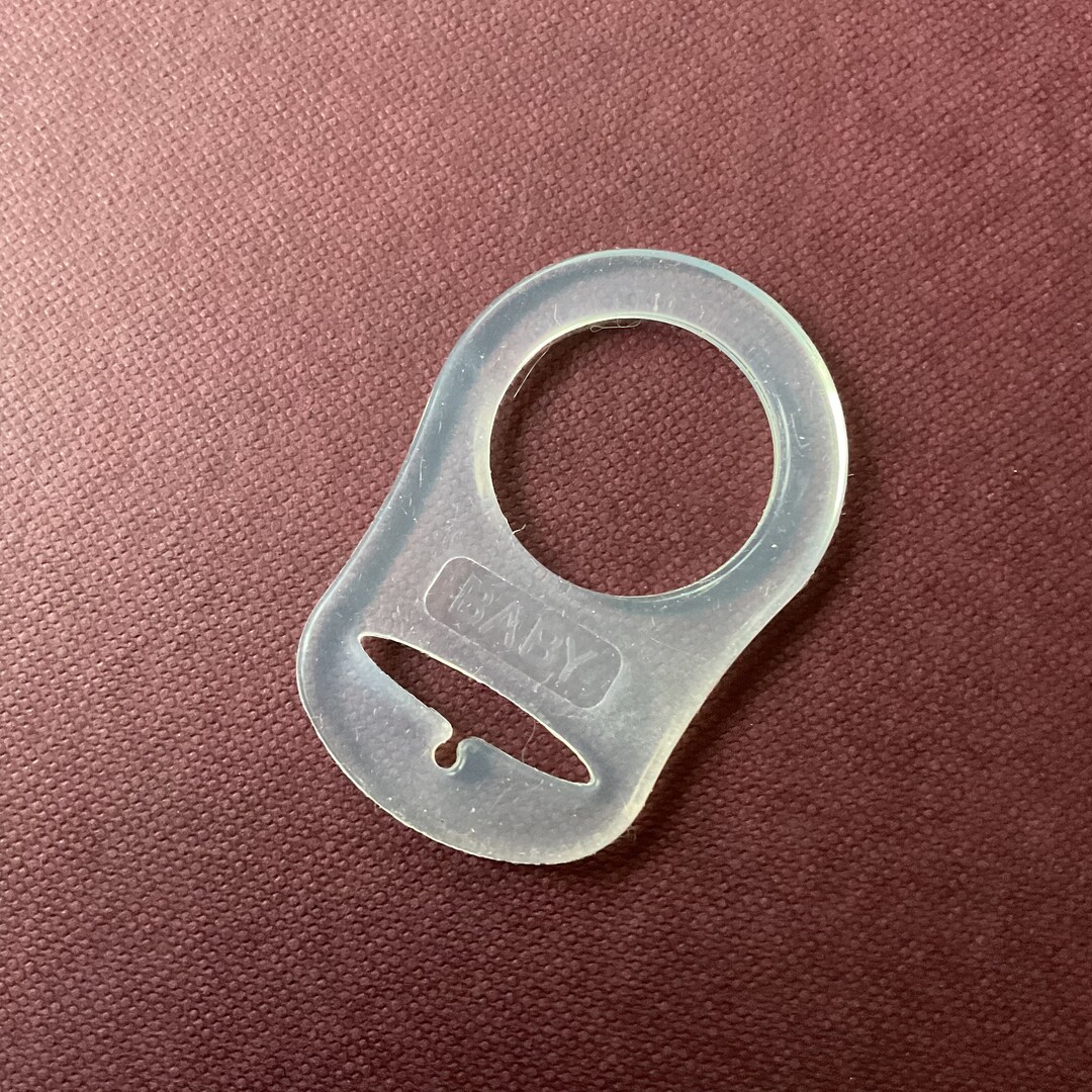 MAM Adapter, Adapter for Ringless Pacifiers in Transparent Silicone ...