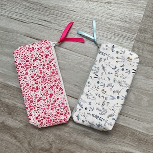 Astuccio, kit scolastico, astuccio, kit scolastico, Liberty, kit borsa, borsa per il trucco, custodia