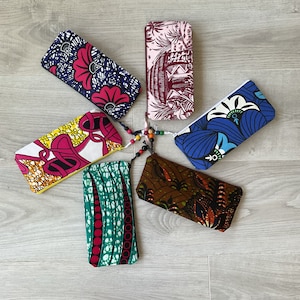 Trousse, trousse scolaire, trousse à crayons, trousse écolier, Wax, trousse de sac, trousse à maquillage, pochette