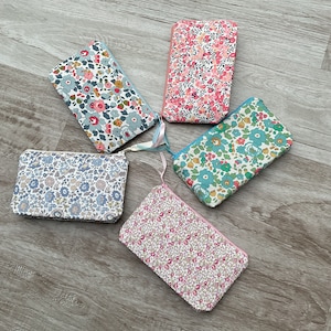 Piccolo astuccio Liberty, trousse per il trucco, astuccio, piccolo astuccio