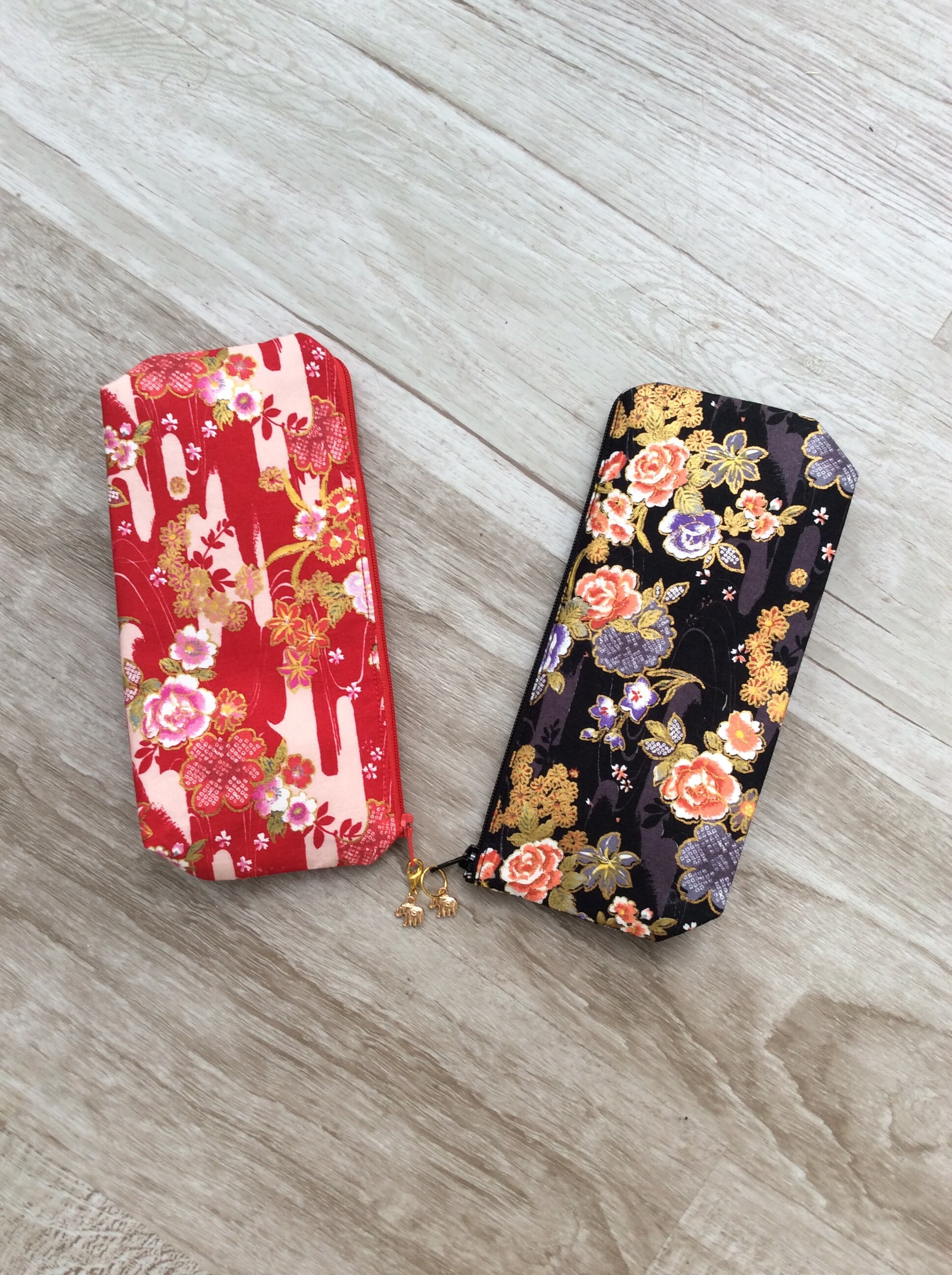 Trousse, Trousse Scolaire, à Crayons, Écolier, Tissu Imprimé Japonais, de Sac, Maquillage, Pochette