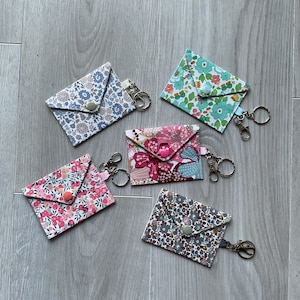 Brelok do kluczy Liberty, etui na karty, brelok do kluczy, etui materiałowe