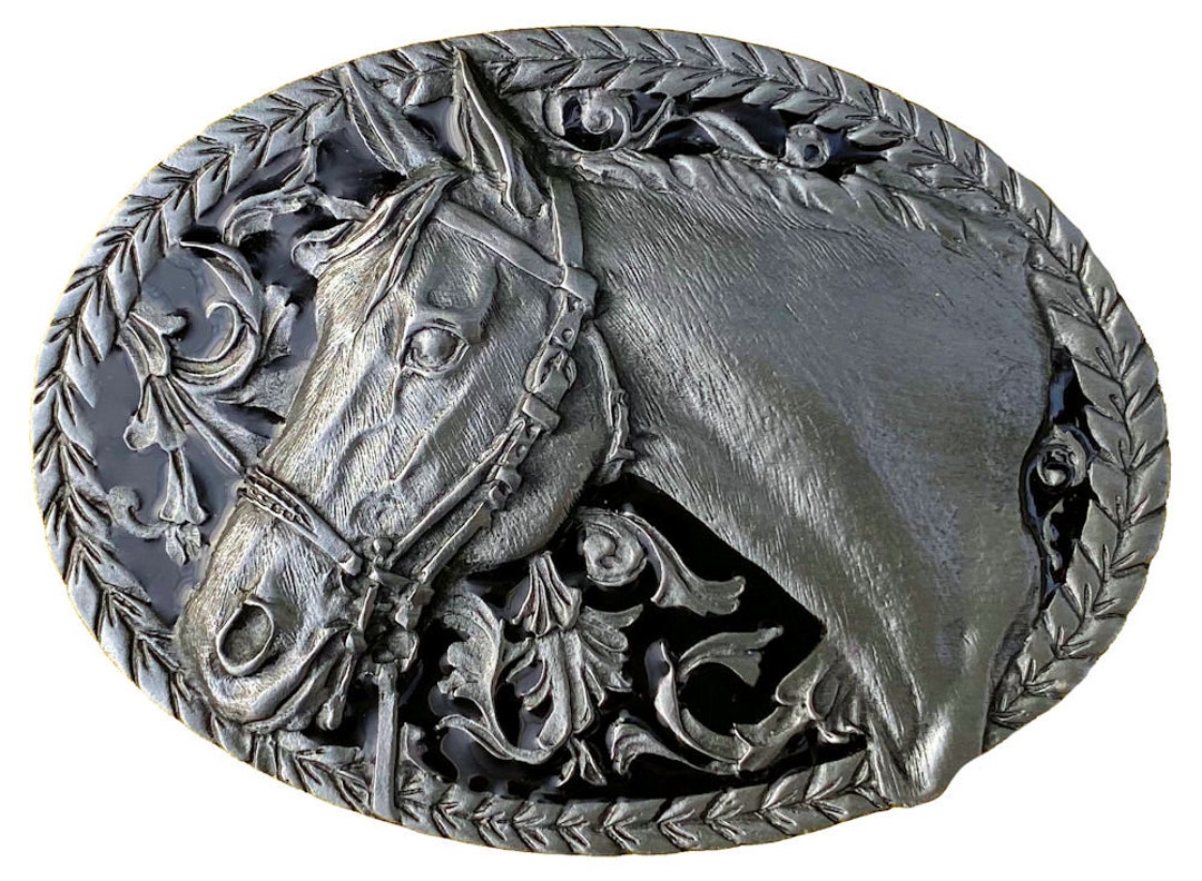 Atacado 3D Western Cowboy Horse Head Belt Buckle Banhado a ouro Soft Enamel Meta Atacado 3D Western Cowboy Horse Head Belt Buckle Banhado a ouro Soft Enamel Meta