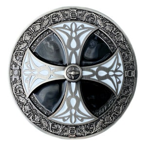 Celtic Cross Belt Buckle with Presentation Box