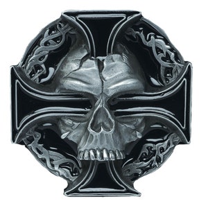 Skull & Cross Belt Buckle