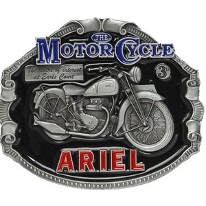 ARIEL Motorcycle Officially Licensed Belt Buckle