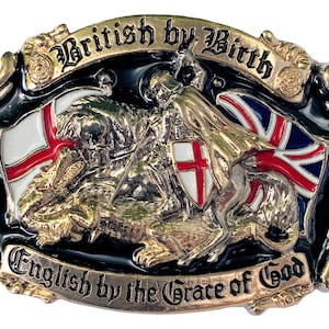 British By Birth Guld- & Silverspänne med Presentask