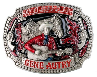 Gene Autry Country & Western Belt Buckle with Presentation Box
