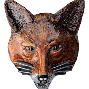 Fox Head Belt Buckle