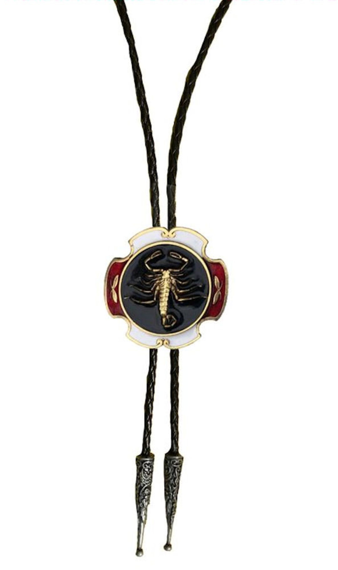 BOLO TIE (BLUE SCORPION)