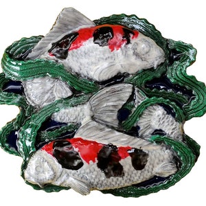 Fish Belt Buckle (Koi) with Presentation Box