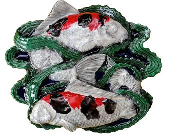 Fish Belt Buckle (Koi) with Presentation Box