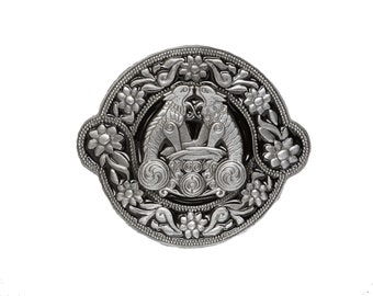 Celtic Dogs Belt Buckle